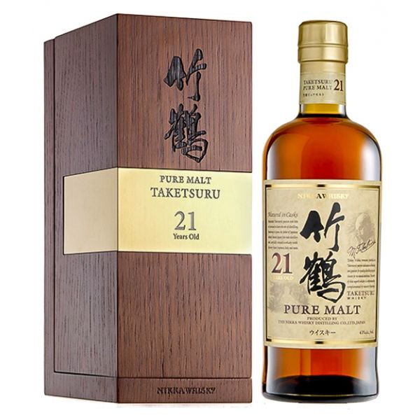 Nikka Taketsuru 21 Year Old - Wooden Box