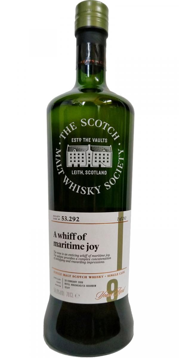 Caol Ila SMWS 53.292 - A whiff of maritime joy