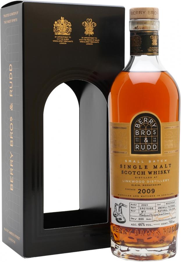Linkwood 11 Year Old 2009 Small Batch - Berry Bros. & Rudd