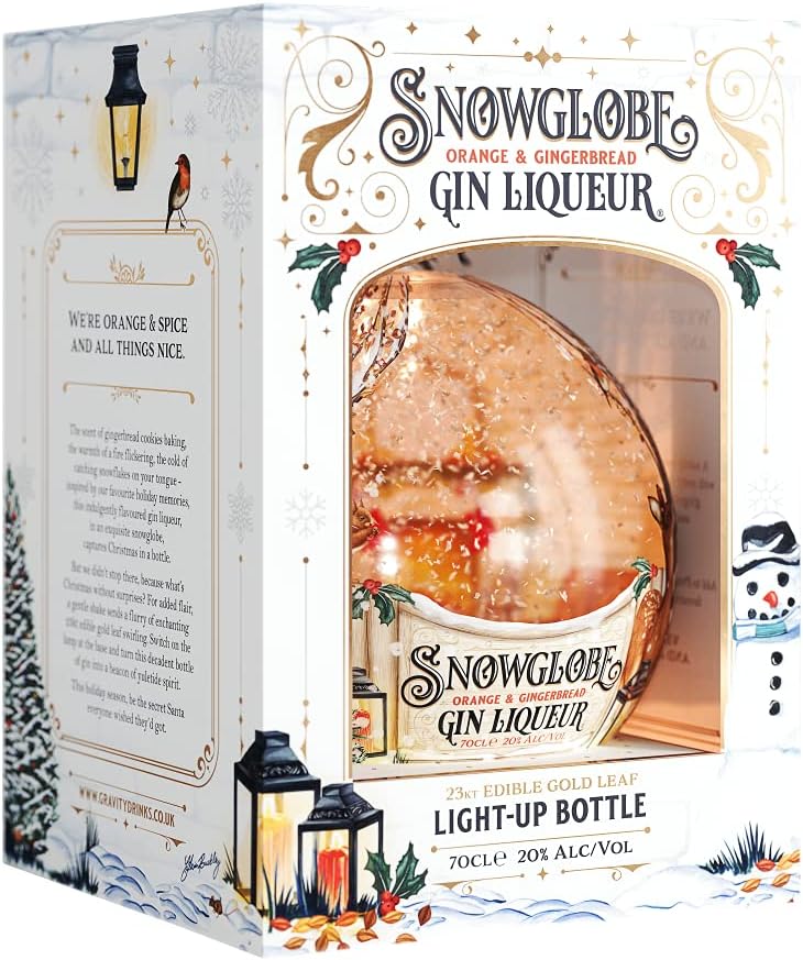 Snow Globe Gin - Orange & Gingerbread
