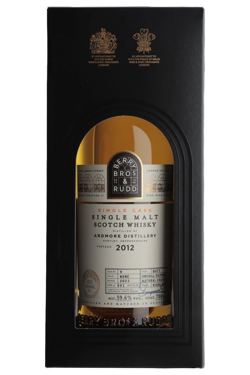Ardmore 2012 9 Year Old (cask#9) - (Berry Bros. & Rudd)