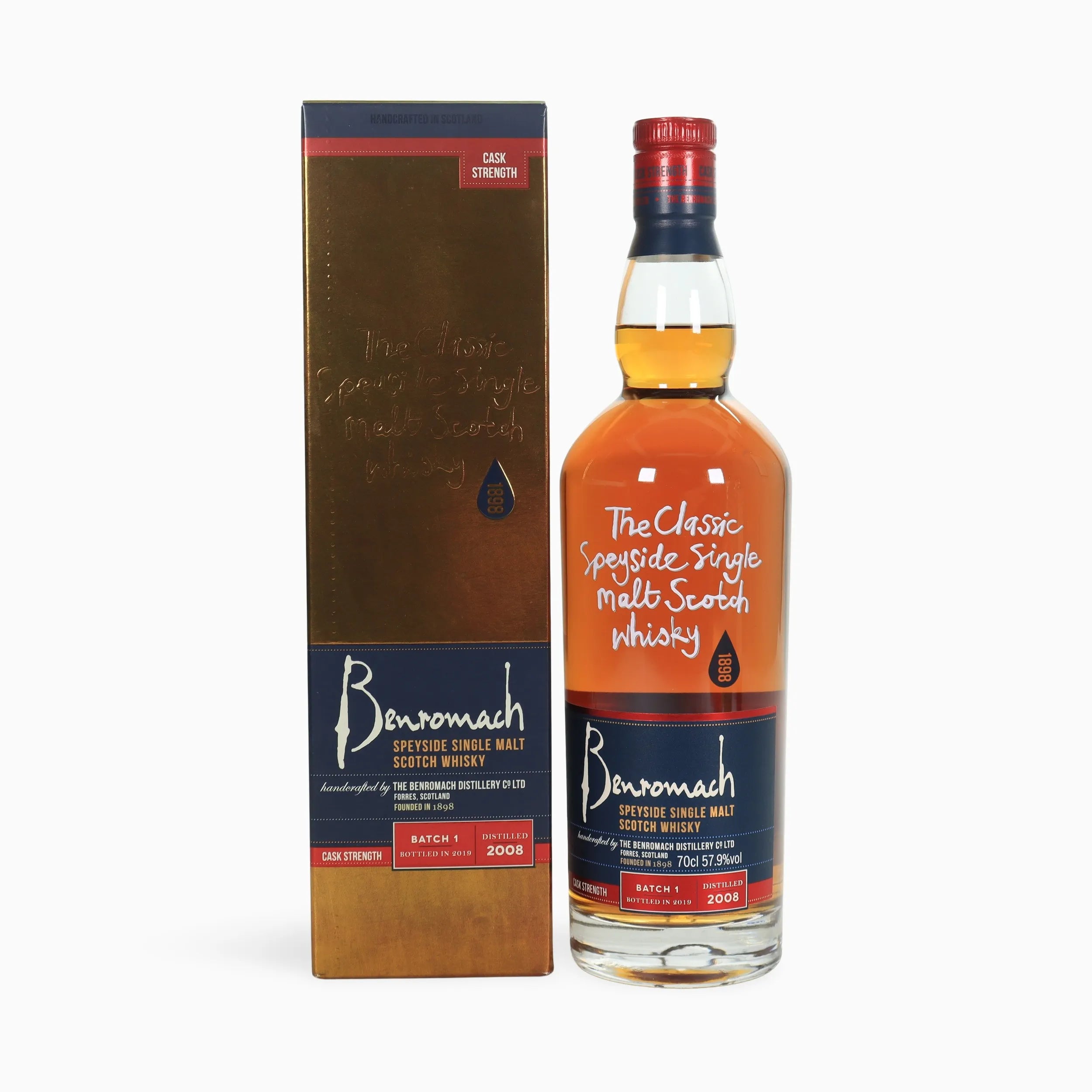Benromach 2008 Cask Strength Batch 1