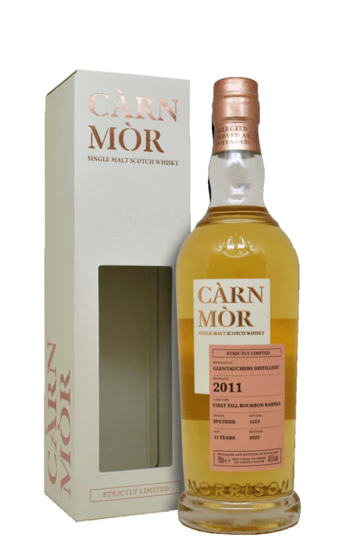 Glentauchers 11 Year Old Carn Mor Strictly Limited 2011 - Bourbon Cask