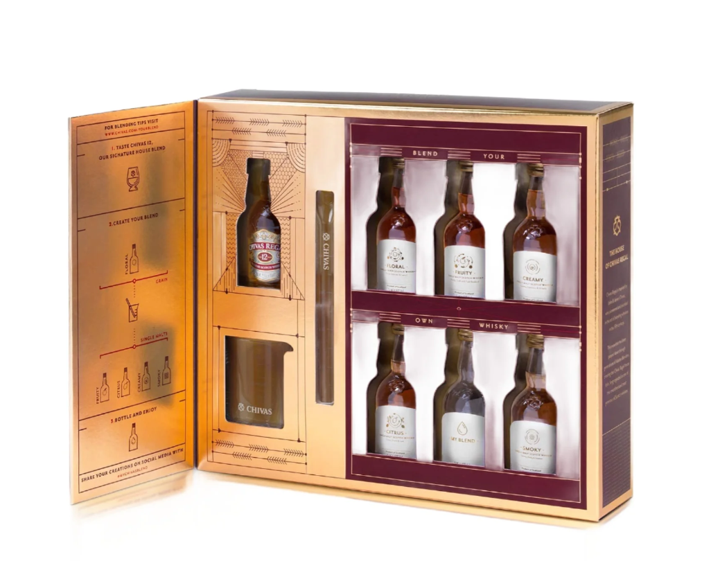 Chivas Regal Scotch Whisky Blend At Home Kit