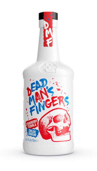 Dead Man's Fingers Strawberry Tequila Cream Liqueur - 70cl