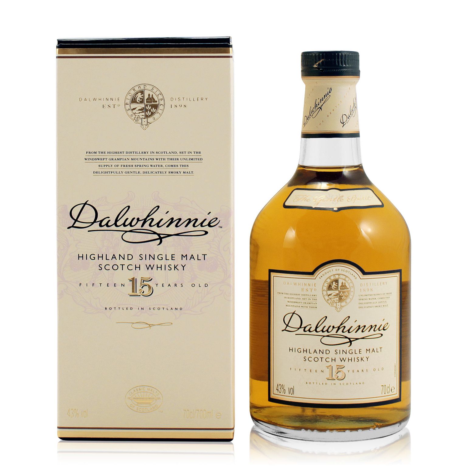 Dalwhinnie 15 Year Old Single Malt Scotch
