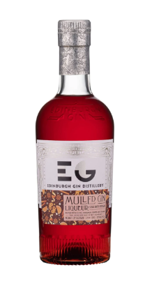 Edinburgh Gin Mulled Gin Liqueur 50cl + 2 Glasses Bundle