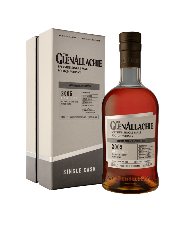 GlenAllachie #1409 - 19 Year Old - Oloroso