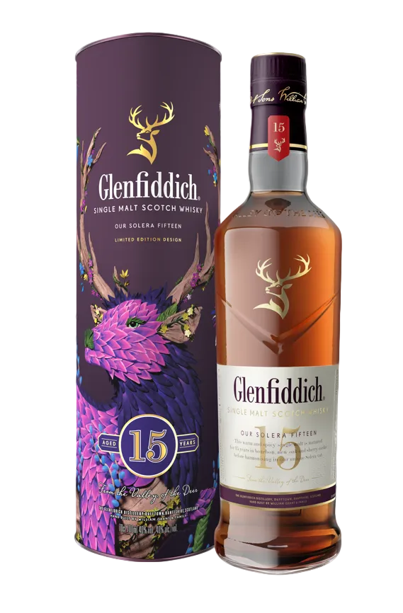 Glenfiddich 15 Year Old Solera | single malt whisky | scotch whisky