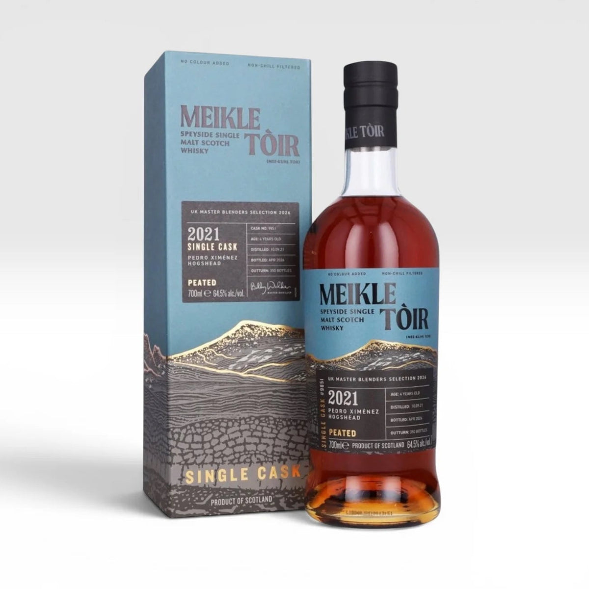 GlenAllachie - Meikle Tòir 2021 Pedro Ximénez Hogshead #9851 Cask Strength