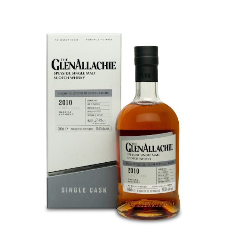 GlenAllachie 13 Year Old 2010 Madeira Hogshead #3805 - UK Exclusive