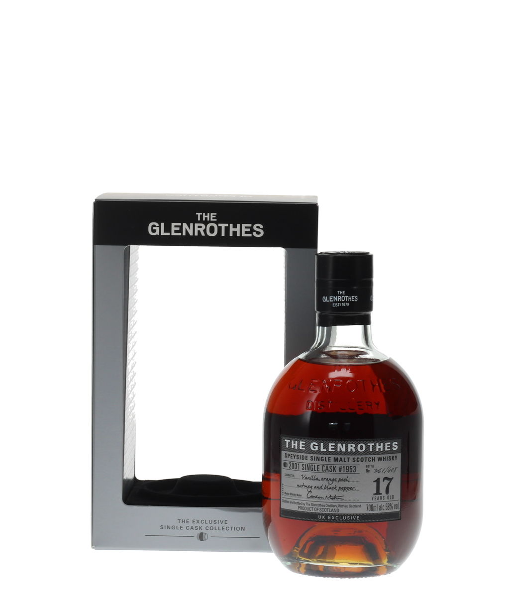 Glenrothes 2001 17 Year Old Single Cask #1953