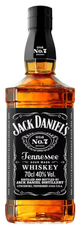 Jack Daniel's Tennessee Whiskey 70cl