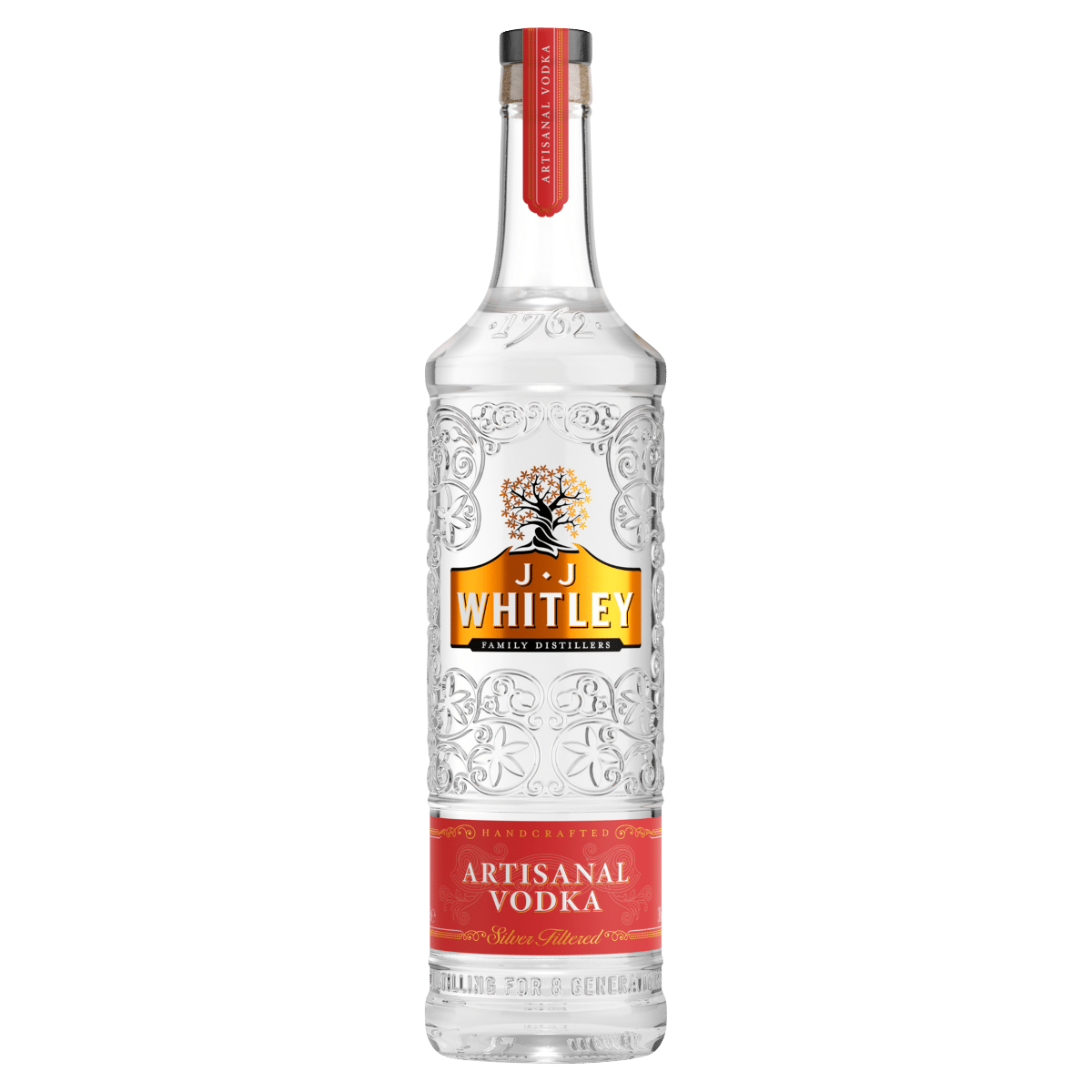 JJ Whitley Artisanal Vodka 1 Litre