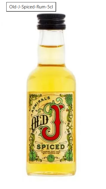 Old J Spiced Rum 5cl
