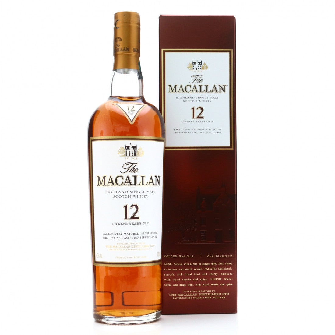Macallan 12 Year Old (2016–2018 Bottling)