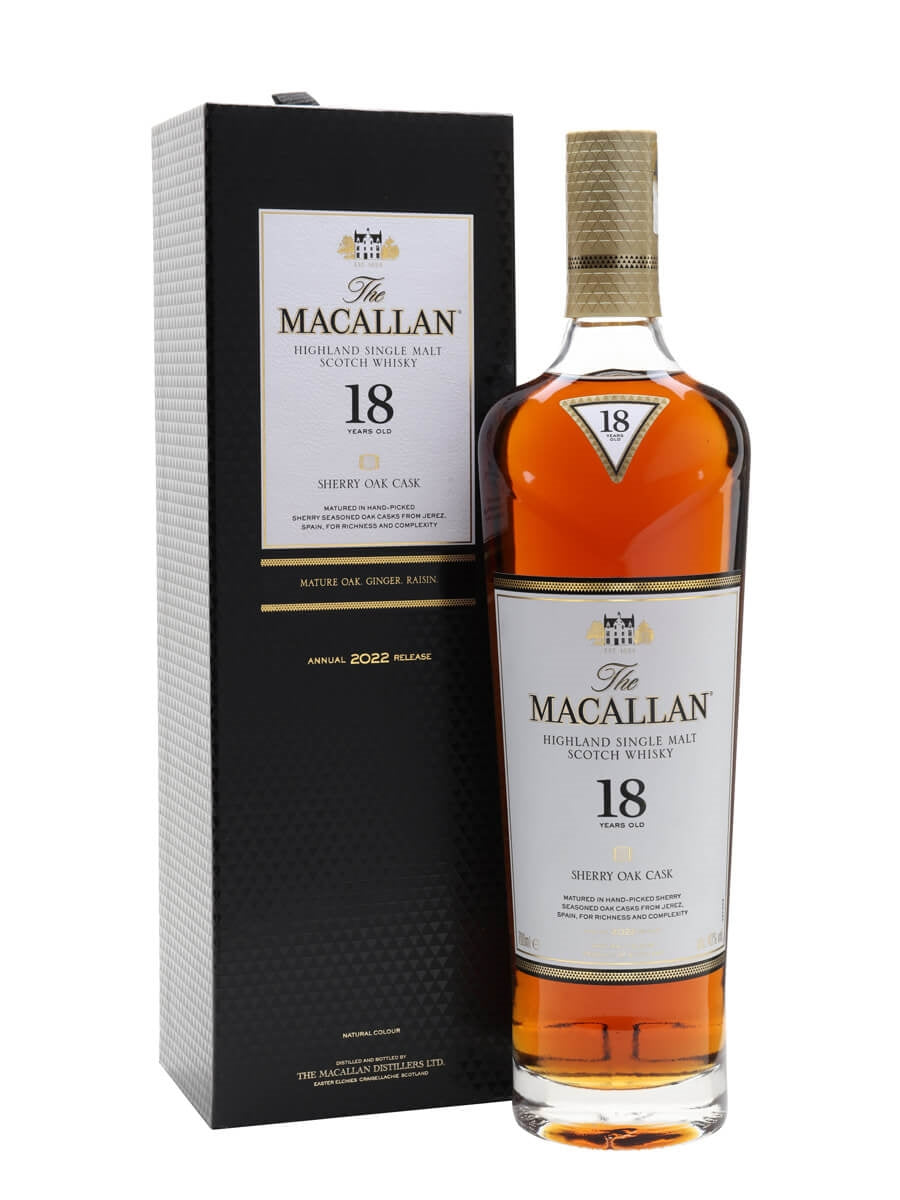 Macallan Sherry Oak 18 Years Old - 2024 Release