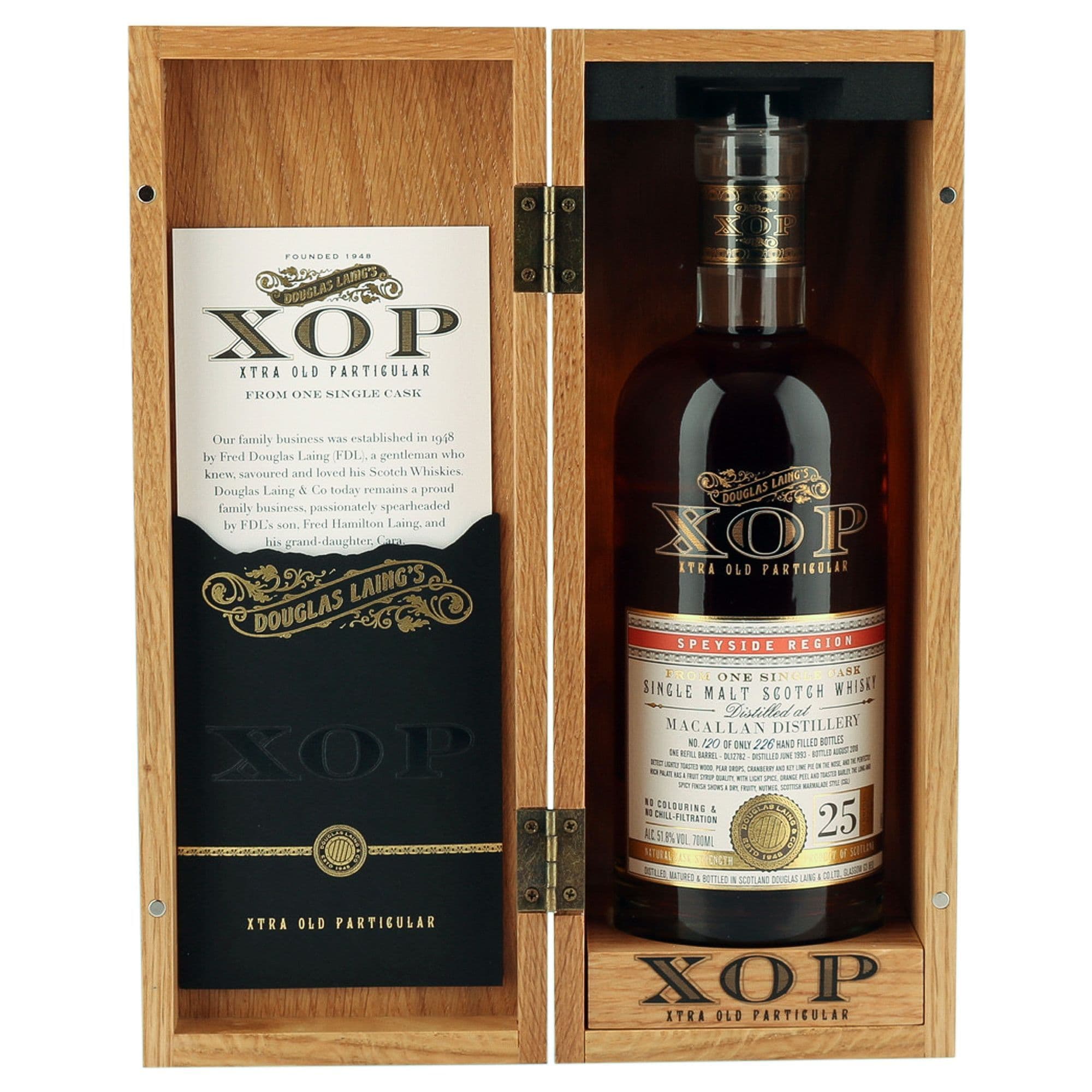 Macallan 1993 25 Years Old (cask #12782) - XOP