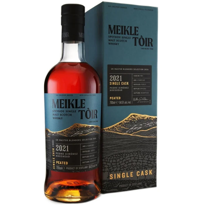 GlenAllachie - Meikle Tòir 2021 Pedro Ximénez Hogshead #9851 Cask Strength