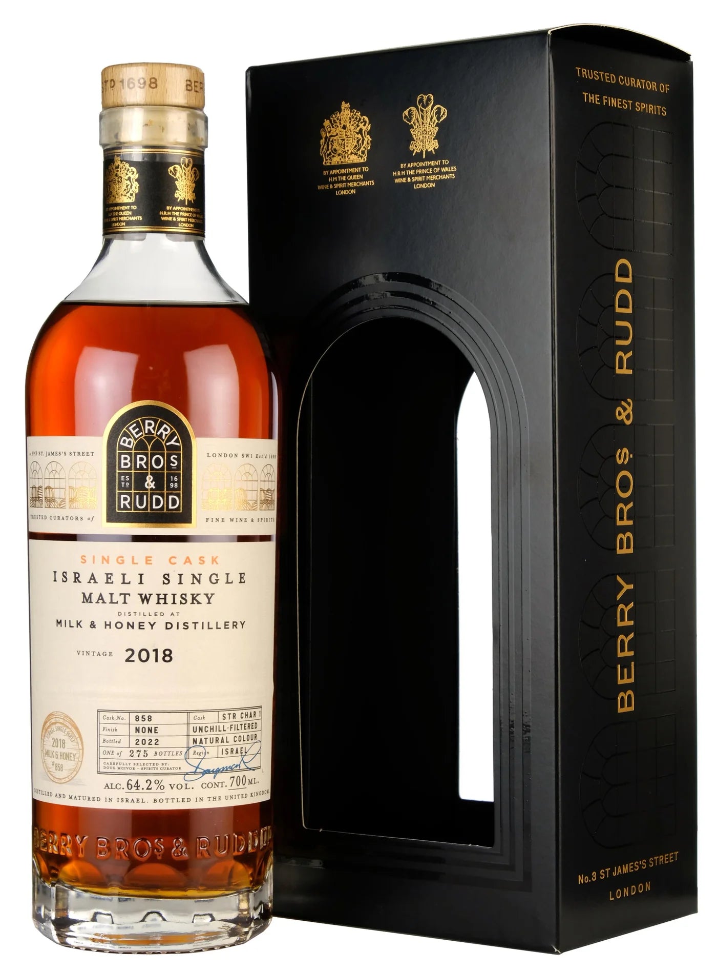 Milk & Honey 2018 (Cask#858) - Berry Bros. & Rudd