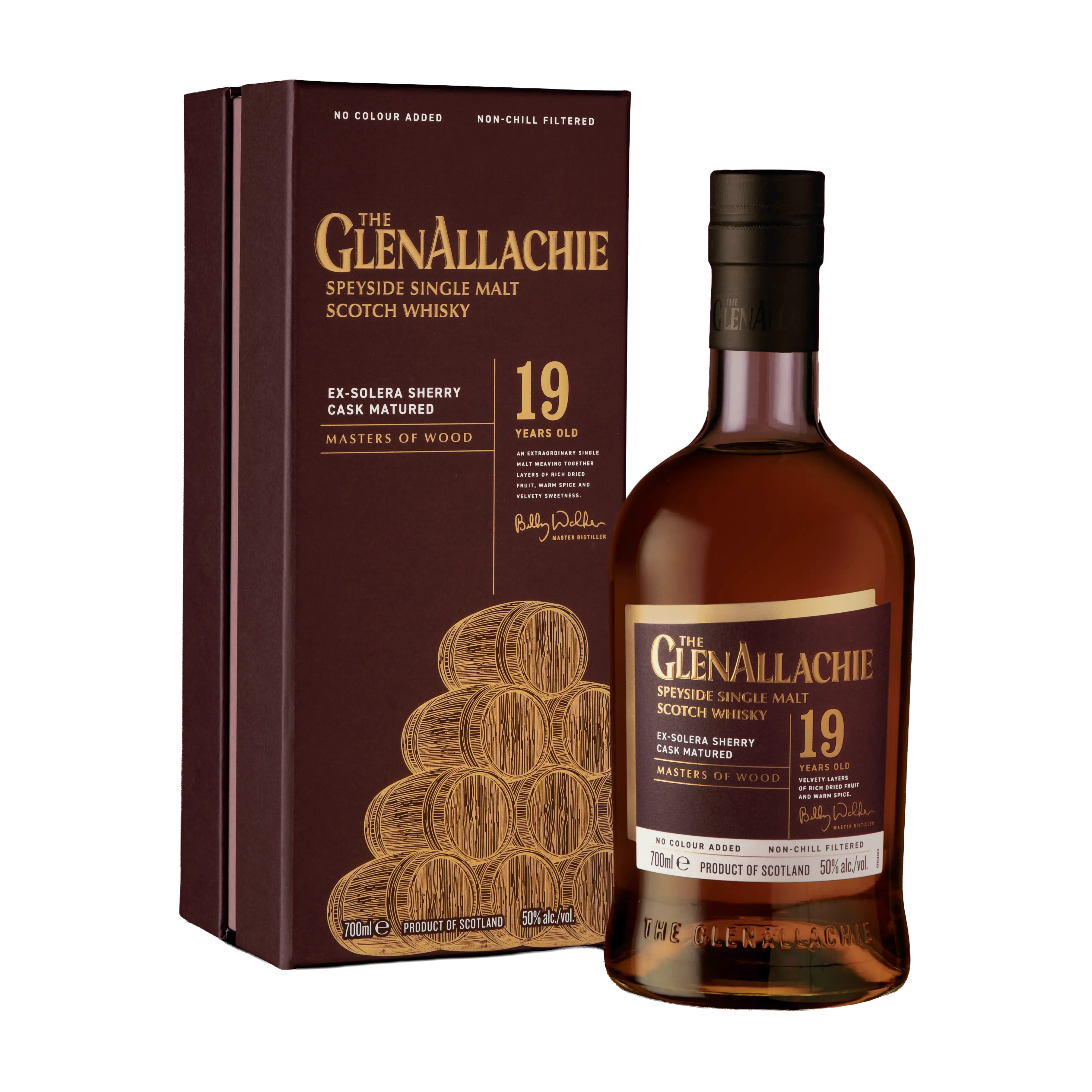GlenAllachie 19 Years Old Ex-Solera Sherry Cask