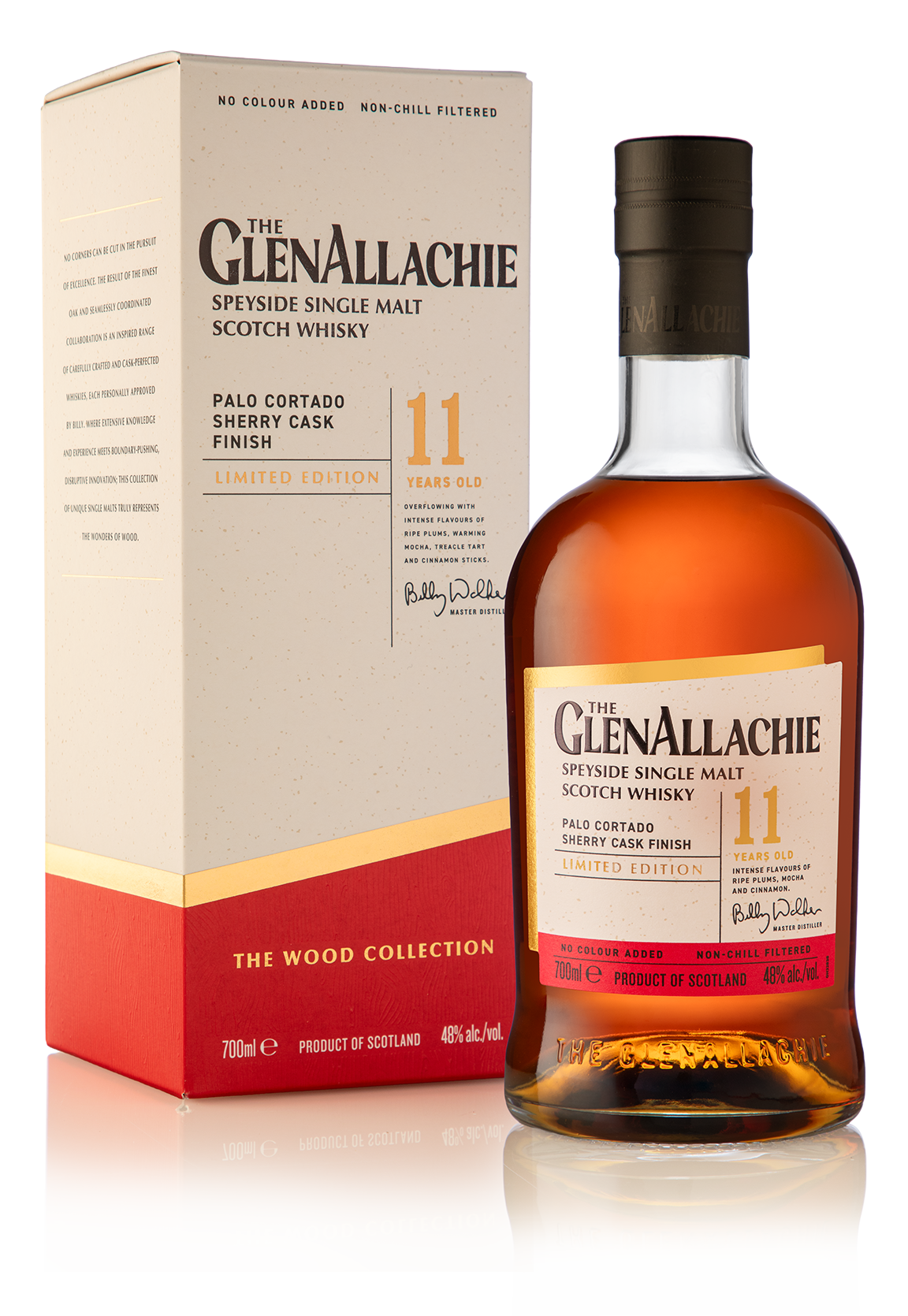 GlenAllachie 11 Year Old Palo Cortado Sherry Finish - The Wood Collection