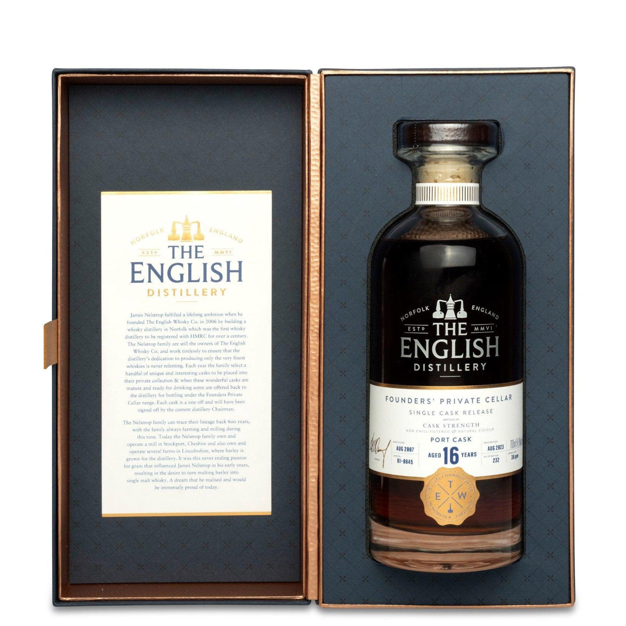 The English 16 Year Old Port Cask (Founders Private Cellar Release 3)