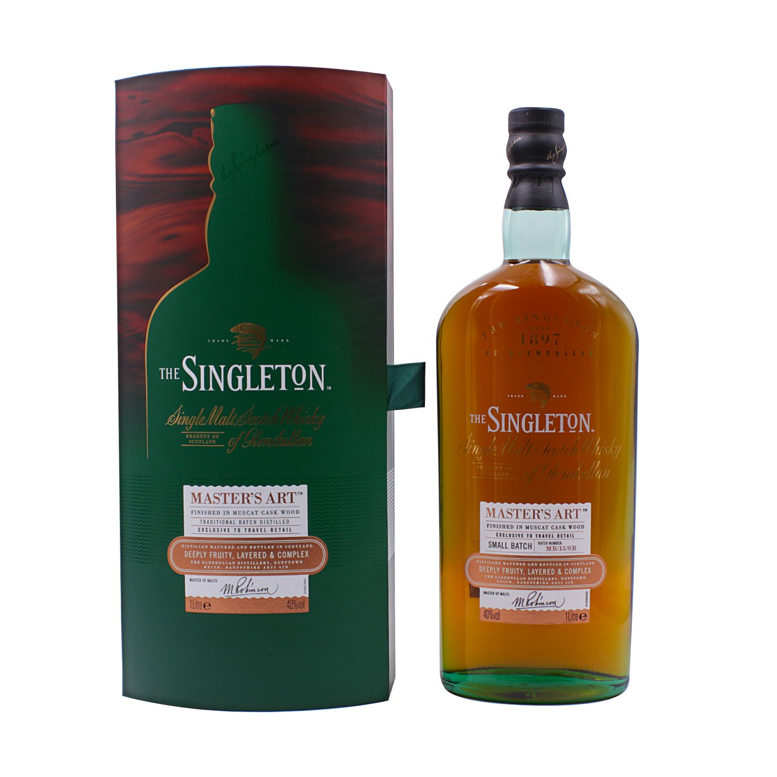 The Singleton of Glendullan Master's Art - Muscat Casks - 1 Litre