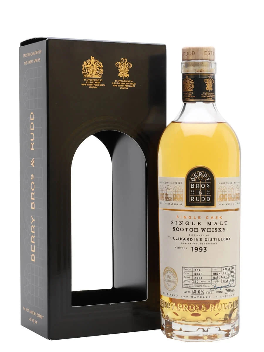Tullibardine 1993 28 Year Old (Cask#954) - Berry Bros. & Rudd