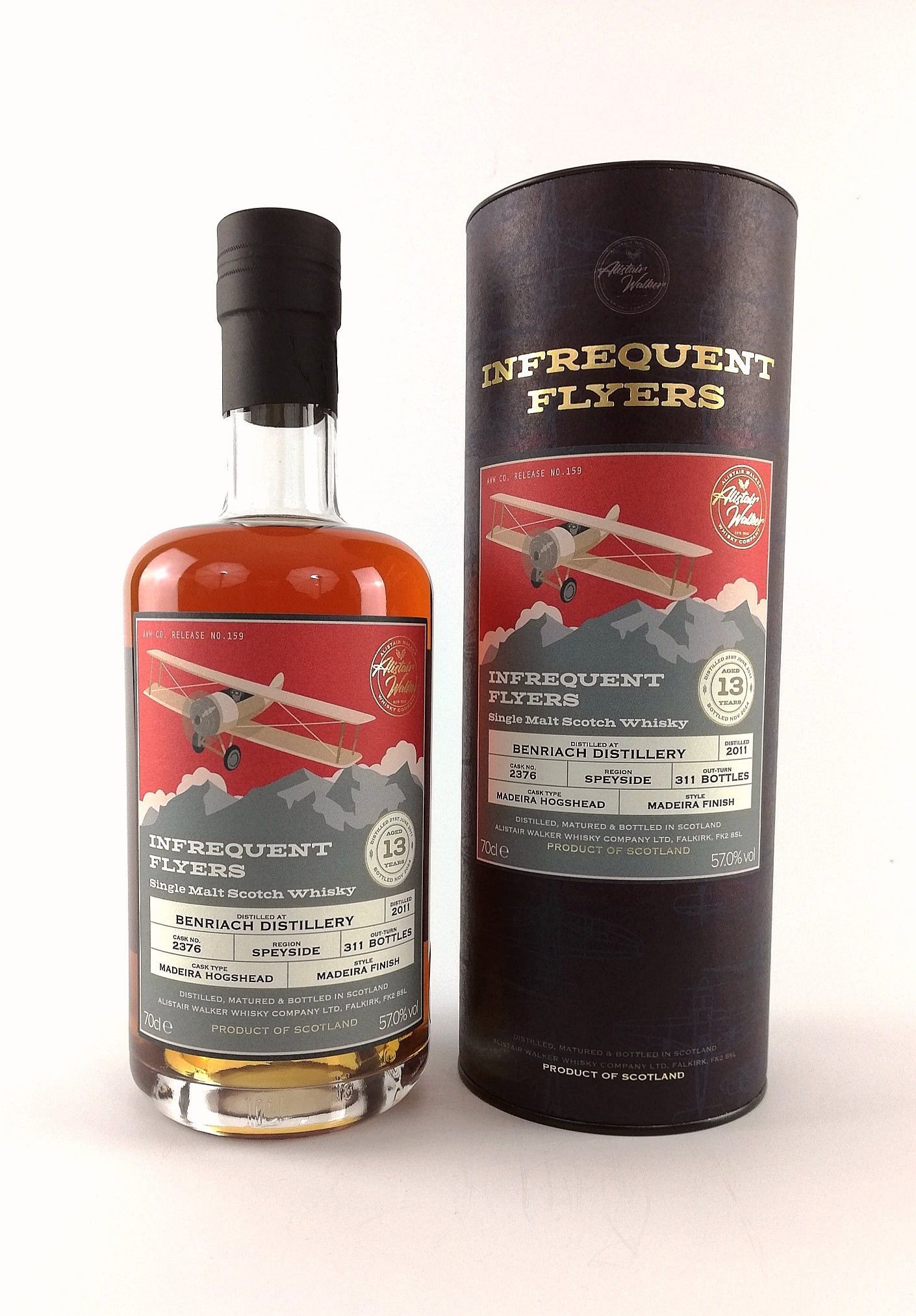 BenRiach 2011 - 13 Year Old (Cask 2376) Infrequent Flyers - Batch 18