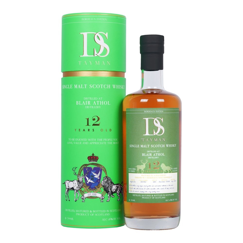 Blair Athol 12 Year Old 2008 Bordeaux Edition - DS Tayman
