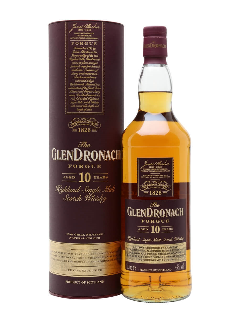 Glendronach 10 Years Forgue - 1 Litre