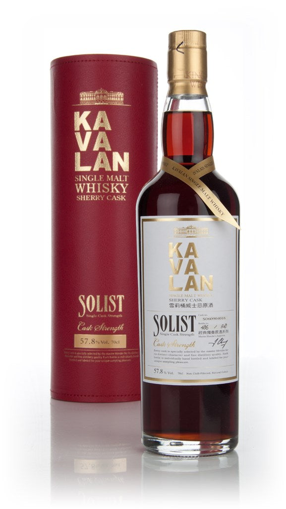 Kavalan Solist Cask Strength  Sherry Cask (S100125010A) 750ML