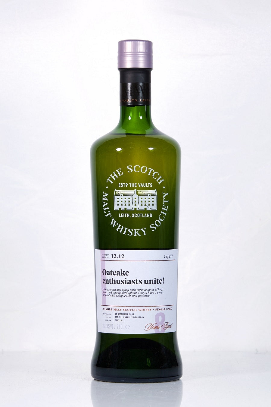 BenRiach 2009 8-Year-Old SMWS 12.12 - Oatcake enthusiasts unite!
