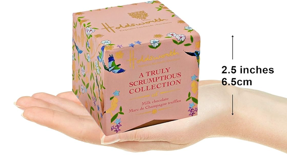 Holdsworth Chocolates Classics - Marc de Champagne Milk Chocolate Truffles 55g