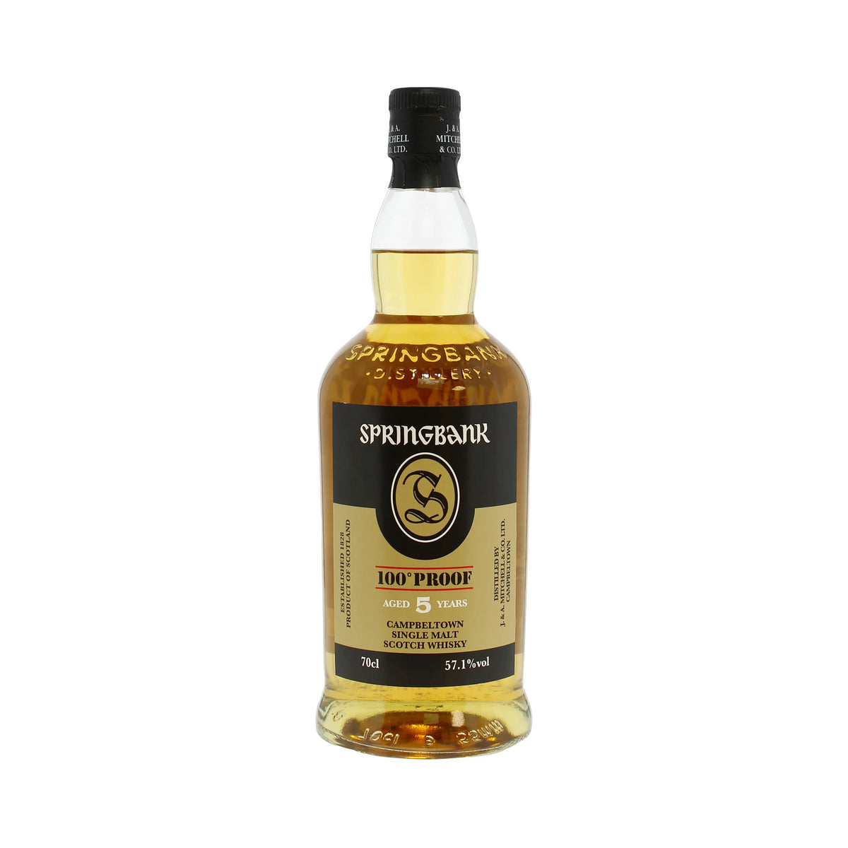 Springbank 5 Year Old 100 Proof
