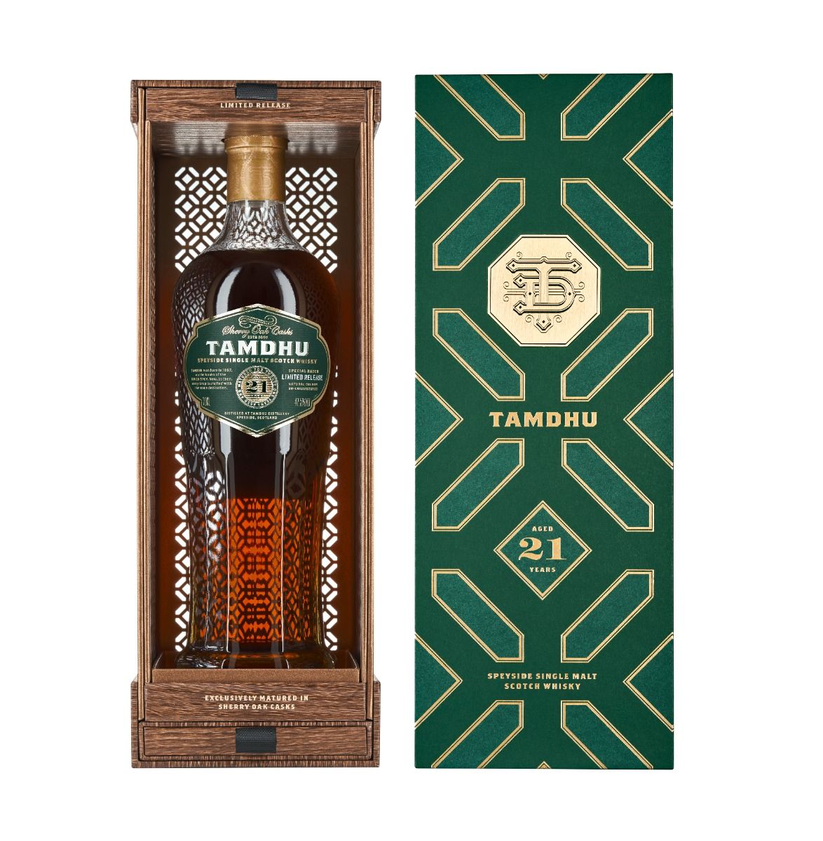 Tamdhu 21 Year Old Sherry Cask Matured Single Malt Whisky