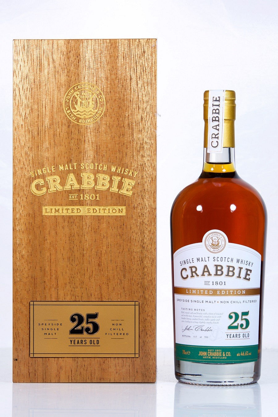 crabbie 25 year old | single malt whisky | scotch whisky