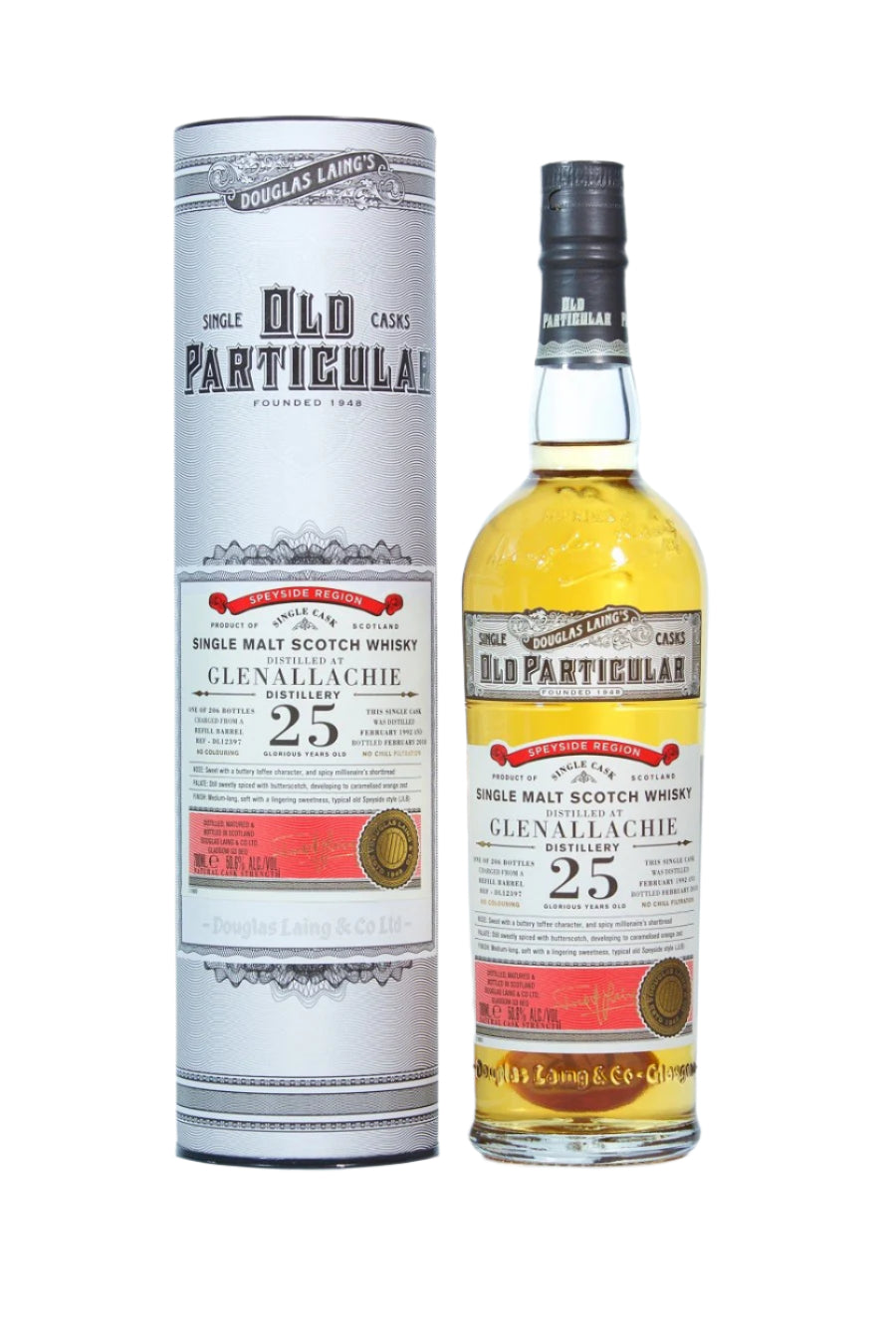 Glenallachie 1992 25 Year Old - Old Particular