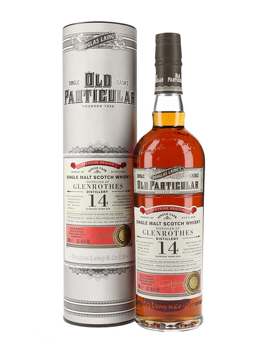 glenrothes 2005 14 year old old particular sherry | scotch whisky