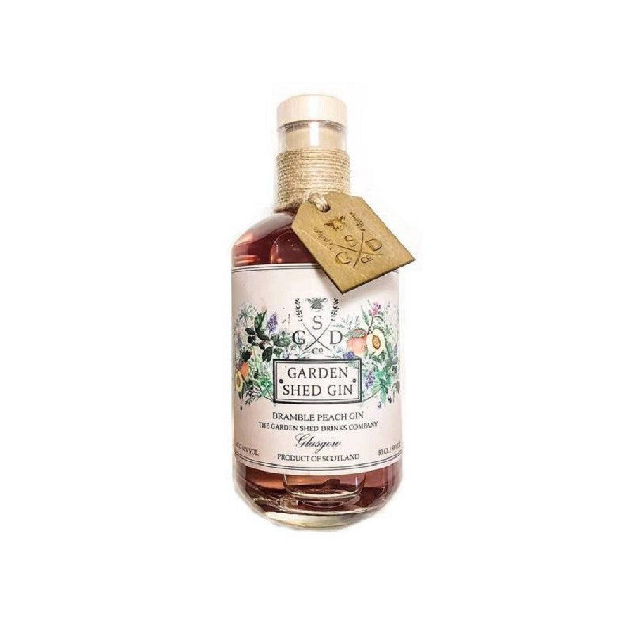 garden shed gin bramble and peach scotch gin