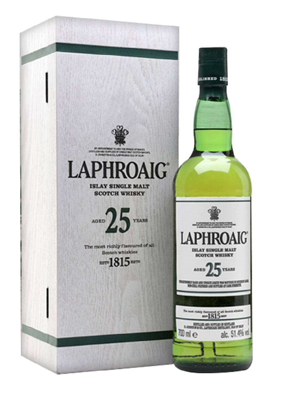 laphroaig 25 year old cask strength 2019 release | single malt whisky