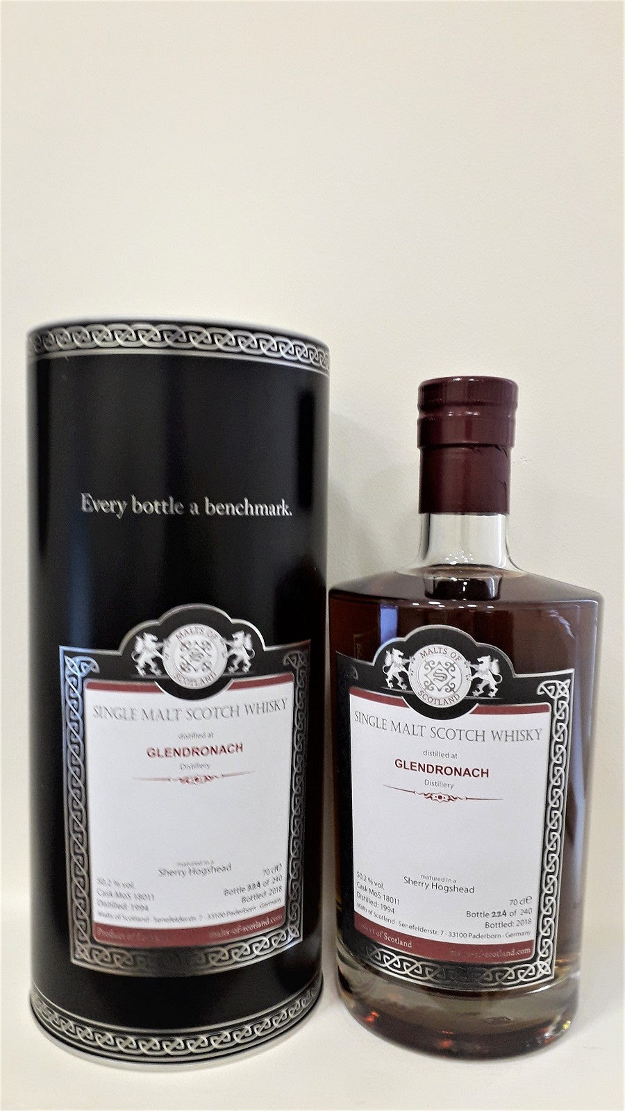 glendronach 1994 cask 18011 malt of scotland | single malt whisky