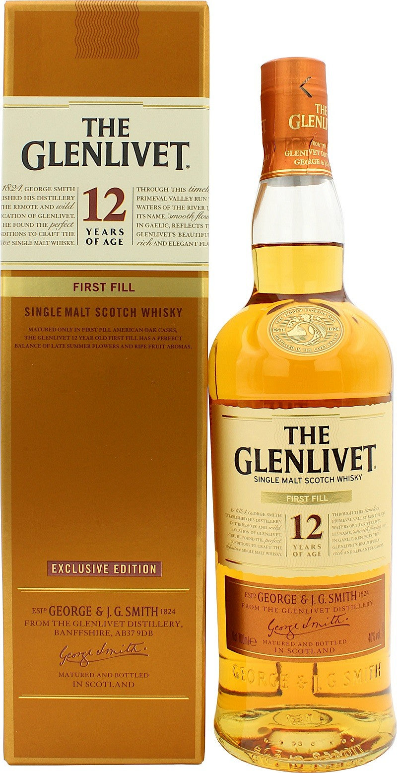 Glenlivet 12 Year Old First Fill