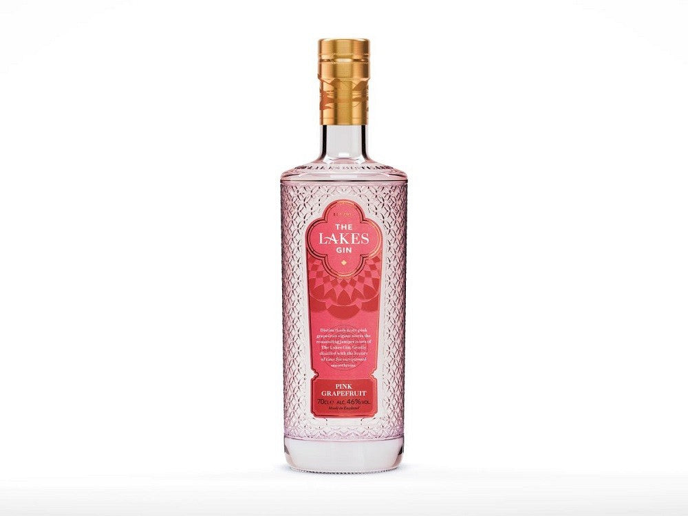 the lakes pink grapefruit gin english gin