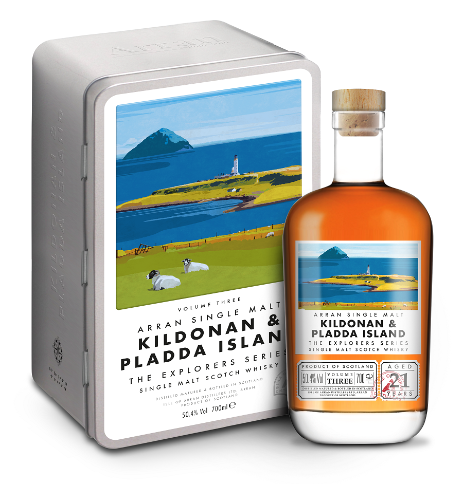 Arran 21 Year Old - Kildonan & Pladda Island - Explorers Series Volume 3