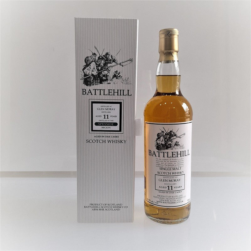 glen moray 11 year old 2008 battlehill | scotch whisky