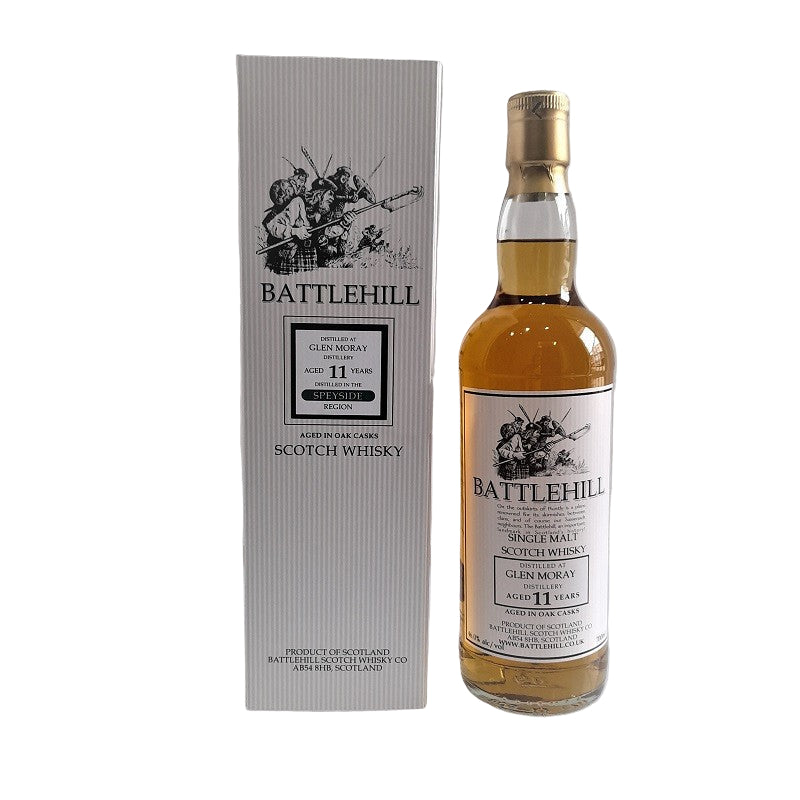 glen moray 11 year old 2008 battlehill | scotch whisky