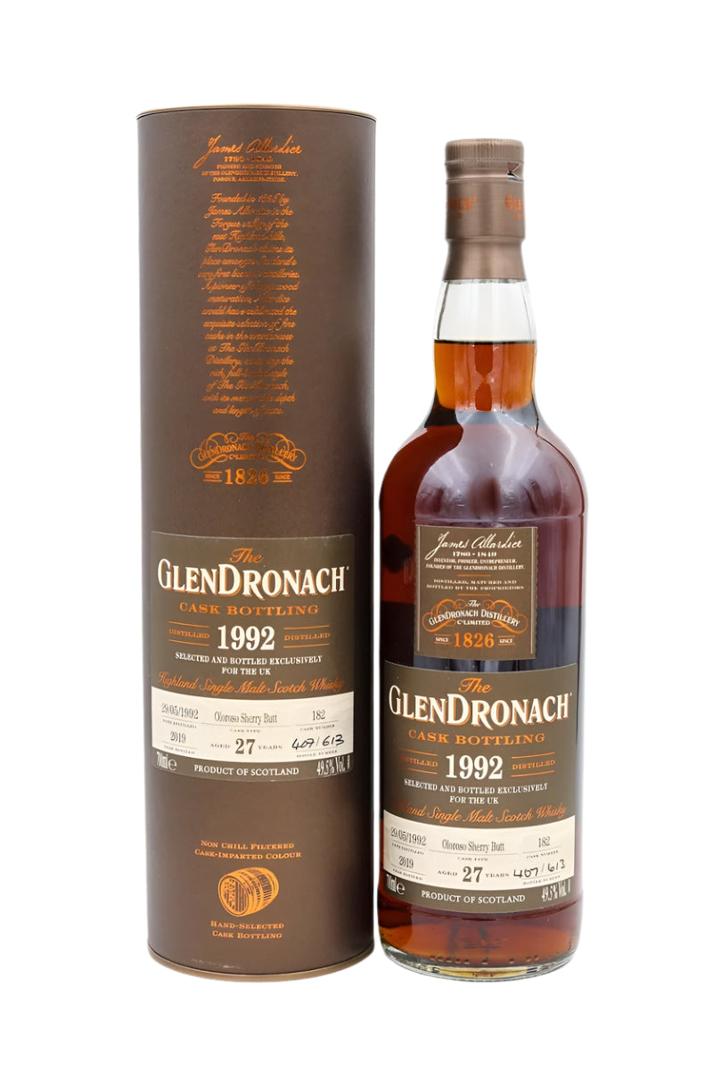 glendronach 27 year old cask 182 | scotch whisky