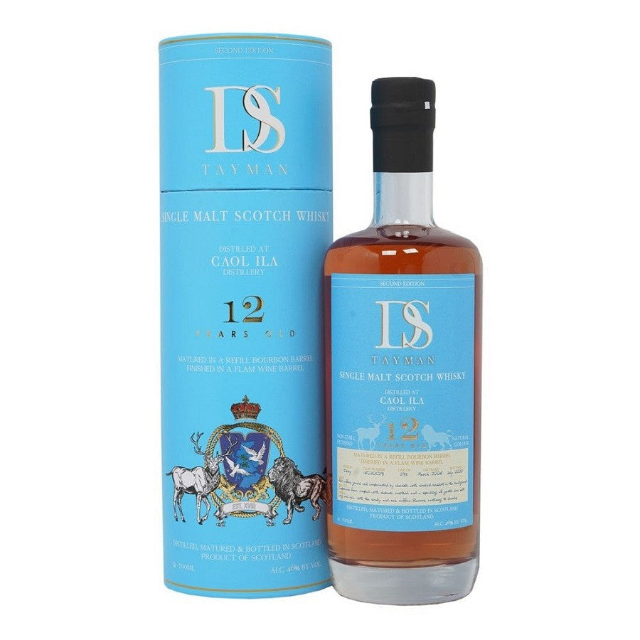 Caol Ila  12 Year Old - DS Tayman - Second Edition
